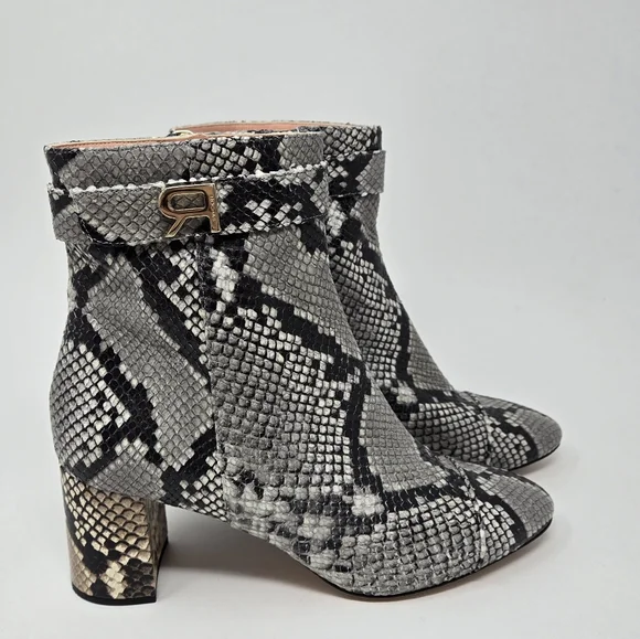 Rochas Python Embossed Boot Size 40 - Picture 12 of 12